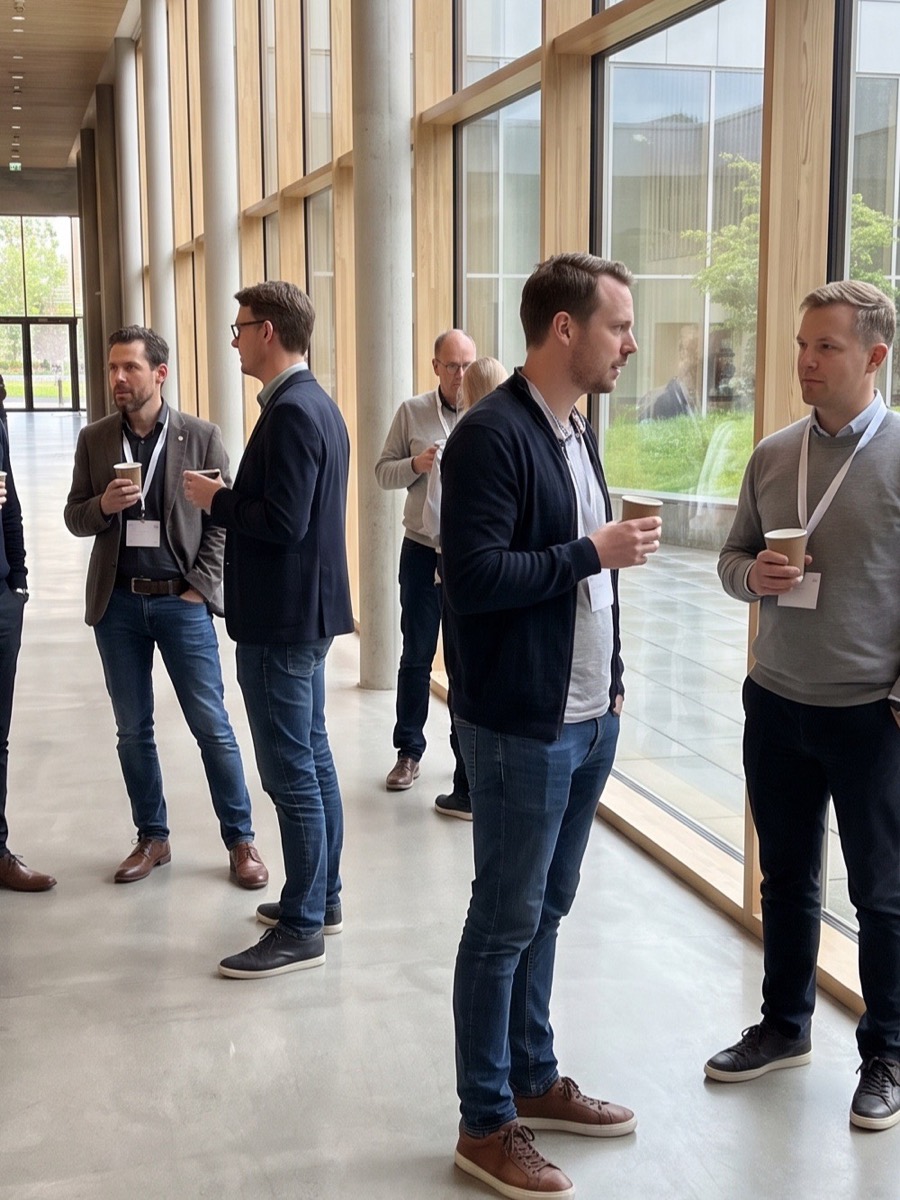 Et konferanselokale i en pause
