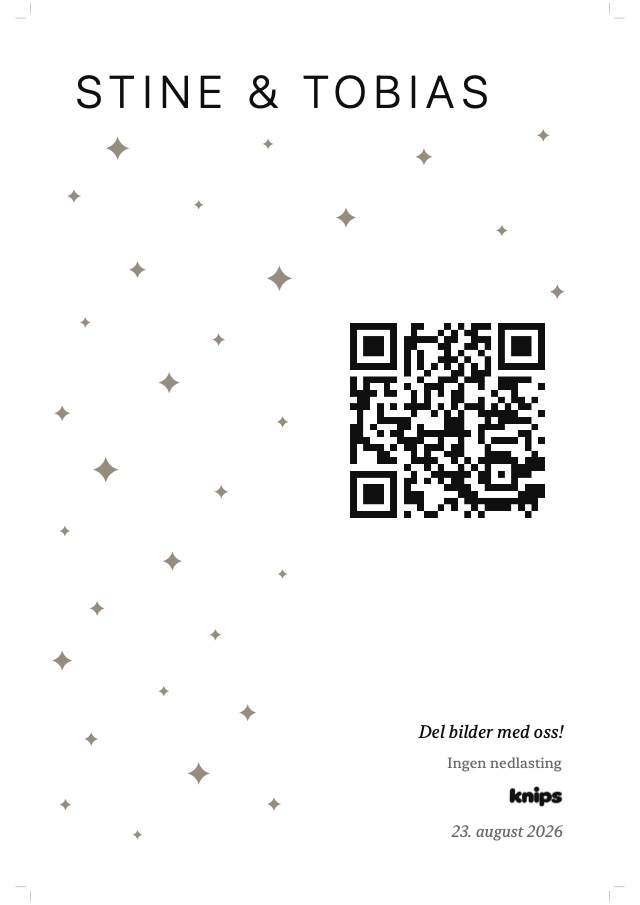 Skiltdesignet «Stjerner»